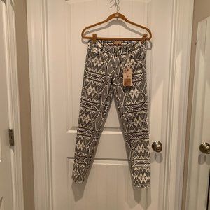 Sanctuary Black & White Denim Size 28: New